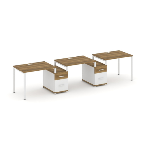 Бенч-система на 3 места с 2 опорными тумбами Concept CN.ORS-329 фото 8 Бенч-система на 3 места с 2 опорными тумбами Concept CN.ORS-329 фото 8