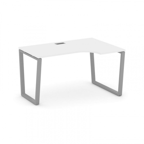 Style Project Стол рабочий эргоном. SN-6T2.SPA-001(R) Акация Лорка/Металл Антрацит/Заглушка Пластик фото 16