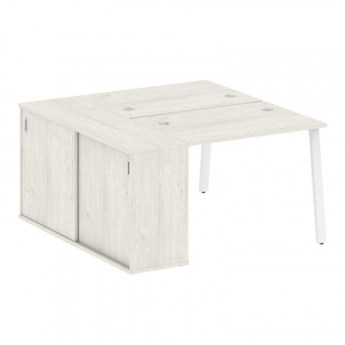 Бенч-система с шкафом-купе на А-обр. м/к Metal System БА.РС-СШК-1.1 фото 2