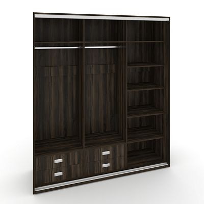 Корпус 3-х секционного шкафа высокого L=1769мм Maris SH.K3-2.1 K3