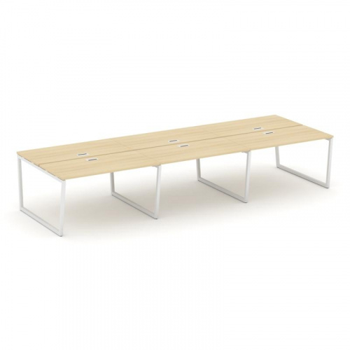 Style Project Рабочая станция 2-х сторон. SN-4T2.DRS-072 Акация Лорка/Металл Антрацит/Заглушка Пласт фото 21