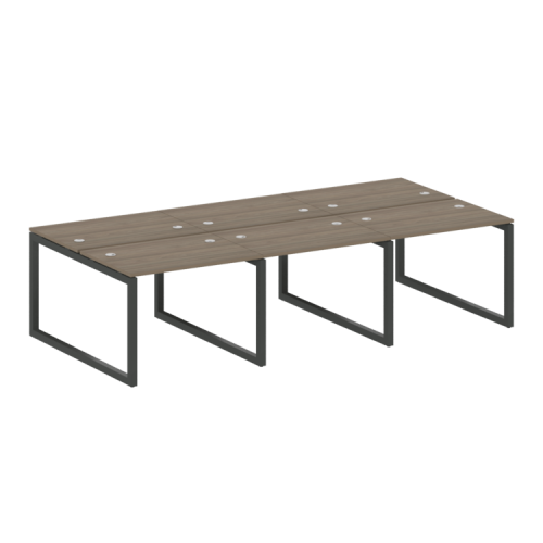 Бенч-система на 6 рабочих мест на О-обр. м/к Metal System Quattro 50БО.СМ-6.1 фото 2 Бенч-система на 6 рабочих мест на О-обр. м/к Metal System Quattro 50БО.СМ-6.1 фото 2