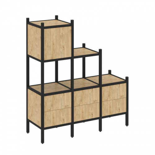 Стеллаж офисный прямой Loft VR.L-12 фото 7 Стеллаж офисный прямой Loft VR.L-12 фото 7