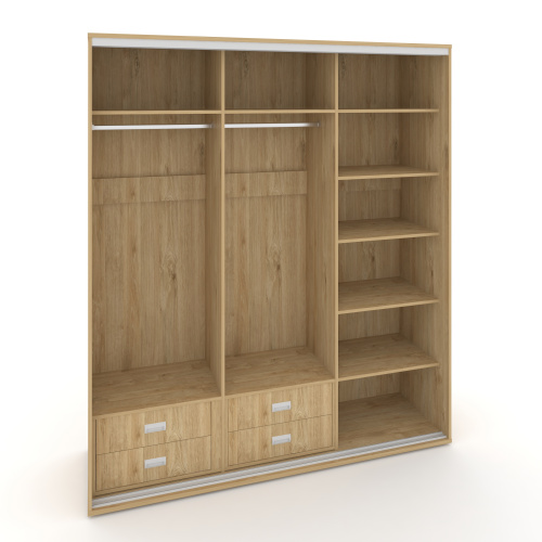 Корпус 3-х секционного шкафа высокого L=1769мм Maris SH.K3-2.1 K3 фото 3