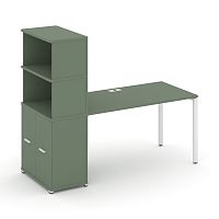 Стол офисный с опорным распашным шкафом Concept CN.SP-232