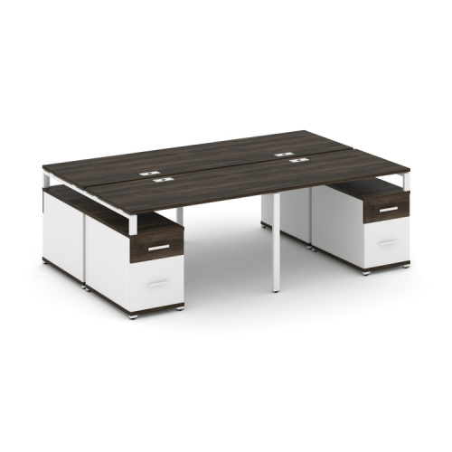 Бенч-система на 4 места с 2 опорными тумбами Concept CN.DRS-330 фото 10 Бенч-система на 4 места с 2 опорными тумбами Concept CN.DRS-330 фото 10