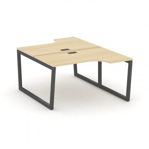 Style Project Рабочая станция эргоном. SN-5T2.DRPA-012 Акация Лорка/Металл Антрацит/Заглушка Пластик фото 28