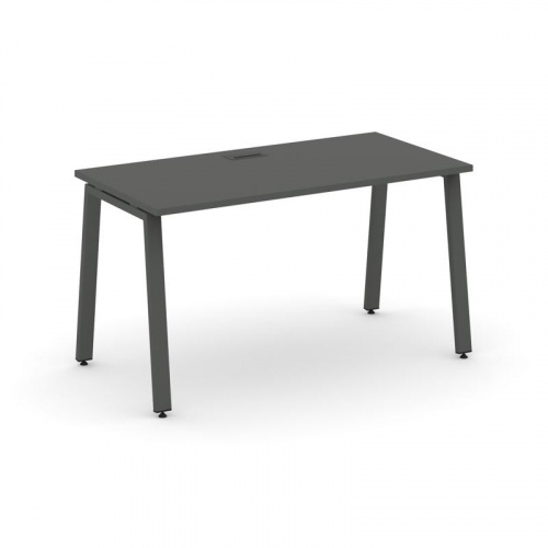 Style Project Стол письменный SN-6A.SP-003 Антрацит/Металл Белый 1380*600*750 фото 26