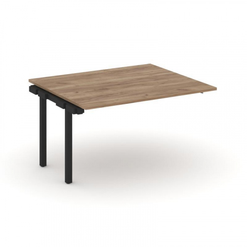 Style Project Проходной наб. элем. перег. стола SN-5P.NSPRG-033.3 Дуб Наварра/Металл Белый 1380*1180 фото 3