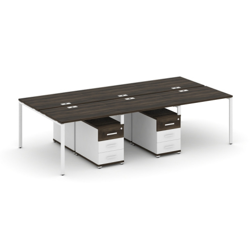 Бенч-система на 6 мест с 2 опорными тумбами Concept CN.DRS-341 фото 10