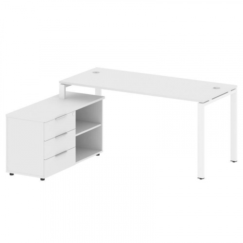 Бенч-система с тумбой на П-обр. м/к Metal System БП.РС-СТС-2.4 фото 4 Бенч-система с тумбой на П-обр. м/к Metal System БП.РС-СТС-2.4 фото 4