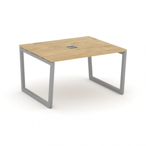 Style Project Стол переговорный SN-5T2.SPRG-034 Акация Лорка/Металл Антрацит/Заглушка Металл Антраци фото 2