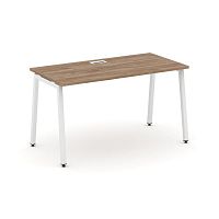 Style Project Стол письменный SN-4A.SP-002 Дуб Табак/Металл Белый 1180*600*750