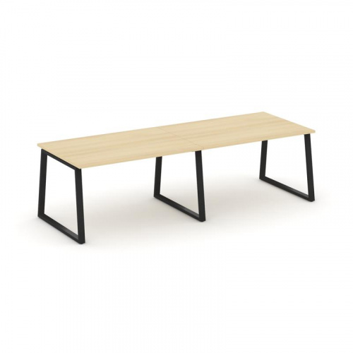 Style Project Стол переговорный SN-6T1.SPRG-012.3 Акация Лорка/Металл Антрацит 2360*980*750 фото 4 Style Project Стол переговорный SN-6T1.SPRG-012.3 Акация Лорка/Металл Антрацит 2360*980*750 фото 4