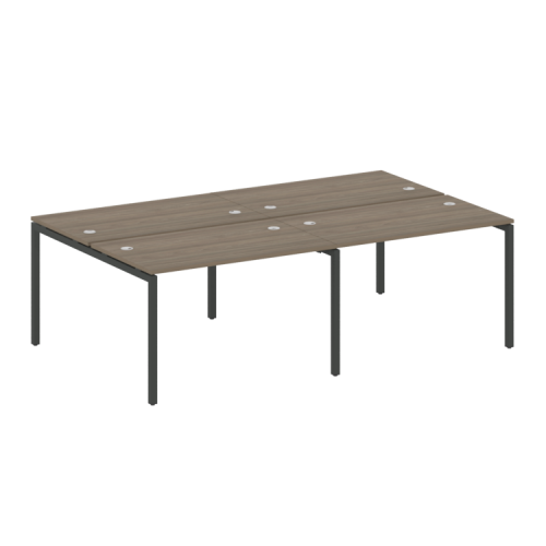 Бенч-система на 4 места на П-обр. м/к Metal System Quattro 40БП.СМ-4.2 фото 2 Бенч-система на 4 места на П-обр. м/к Metal System Quattro 40БП.СМ-4.2 фото 2