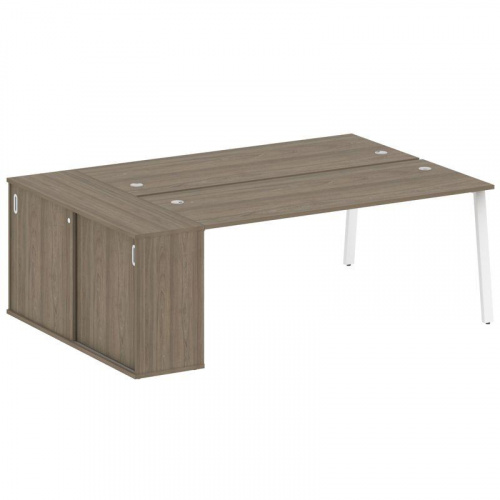 Бенч-система с шкафом-купе на А-обр. м/к Metal System БА.РС-СШК-1.5 фото 11