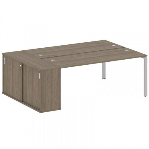 Бенч-система с шкафом-купе на П-обр. м/к Metal System БП.РС-СШК-1.5 фото 14