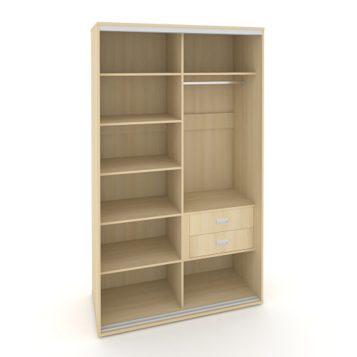 Корпус 2-х секционного шкафа высокого L=1500мм Maris SH.K2-5.1 K3 Корпус 2-х секционного шкафа высокого L=1500мм Maris SH.K2-5.1 K3