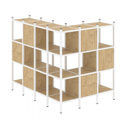 Стеллаж офисный угловой Loft VR.L-52 фото 2 Стеллаж офисный угловой Loft VR.L-52 фото 2