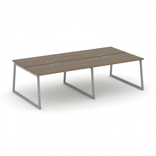 Style Project Рабочая станция 2-х сторон. SN-4T1.DRS-044 Акация Лорка/Металл Антрацит/Заглушка Пласт фото 19