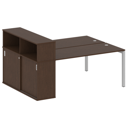 Бенч-система с шкафом-купе на П-обр. м/к Metal System Quattro 50БП.РС-СШК-2.4 фото 9 Бенч-система с шкафом-купе на П-обр. м/к Metal System Quattro 50БП.РС-СШК-2.4 фото 9