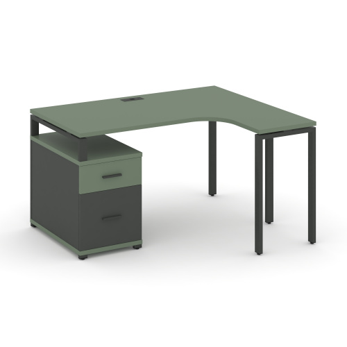 Стол эргономичный с опорной тумбой Concept CN.SA-302(R) Стол эргономичный с опорной тумбой Concept CN.SA-302(R)