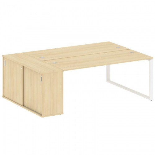 Бенч-система с шкафом-купе на О-обр. м/к Metal System БО.РС-СШК-1.5 фото 5