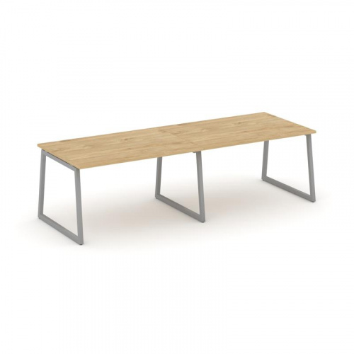 Style Project Стол переговорный SN-4T1.SPRG-011.3 Акация Лорка/Металл Антрацит 1960*980*750 фото 2