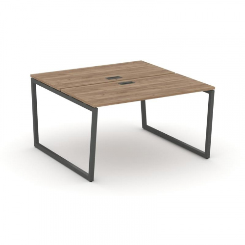 Style Project Рабочая станция 2-х сторон. SN-4T2.DRS-001 Акация Лорка/Металл Антрацит/Заглушка Пласт фото 23