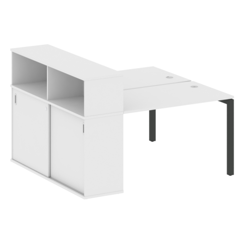 Бенч-система с шкафом-купе на П-обр. м/к Metal System Quattro 50БП.РС-СШК-2.2 фото 14 Бенч-система с шкафом-купе на П-обр. м/к Metal System Quattro 50БП.РС-СШК-2.2 фото 14