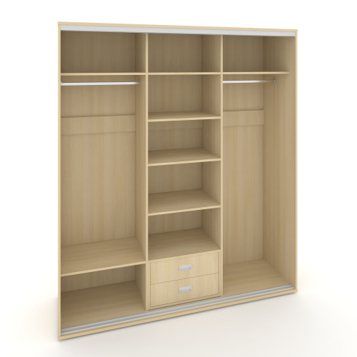 Корпус 3-х секционного шкафа высокого L=1619мм Maris SH.K3-1.1 K1 Корпус 3-х секционного шкафа высокого L=1619мм Maris SH.K3-1.1 K1