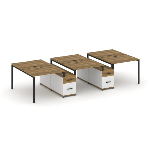 Бенч-система на 6 мест с 2 опорными тумбами Concept CN.DRS-337 фото 7 Бенч-система на 6 мест с 2 опорными тумбами Concept CN.DRS-337 фото 7