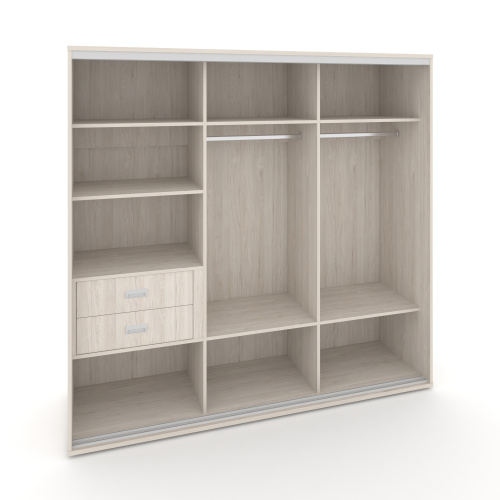 Корпус 3-х секционного шкафа низкого L=2519мм Maris SH.K3-7.2 K6 фото 4