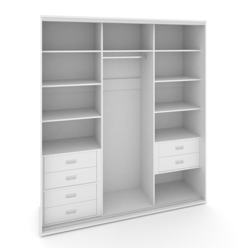 Корпус 3-х секционного шкафа высокого L=2219мм Maris SH.K3-5.1 K7 фото 4