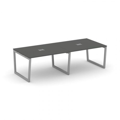 Style Project Стол переговорный SN-5T2.SPRG-043 Акация Лорка/Металл Антрацит/Заглушка Металл Антраци фото 18