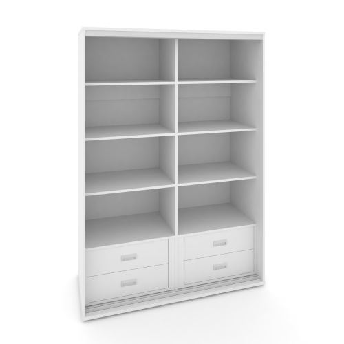 Корпус 2-х секционного шкафа низкого L=1300мм Maris SH.K2-3.2 K6 фото 2 Корпус 2-х секционного шкафа низкого L=1300мм Maris SH.K2-3.2 K6 фото 2