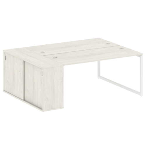 Бенч-система с шкафом-купе на О-обр. м/к Metal System Quattro 40БО.РС-СШК-1.4 фото 4 Бенч-система с шкафом-купе на О-обр. м/к Metal System Quattro 40БО.РС-СШК-1.4 фото 4