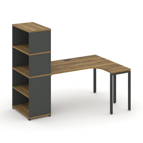 Стол эргономичный с опорным стеллажом Concept CN.SA-207(R) Стол эргономичный с опорным стеллажом Concept CN.SA-207(R)