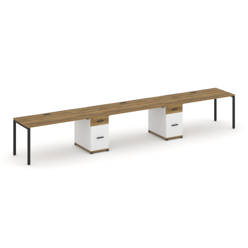 Бенч-система на 3 места с 2 опорными тумбами Concept CN.ORS-439 фото 7 Бенч-система на 3 места с 2 опорными тумбами Concept CN.ORS-439 фото 7