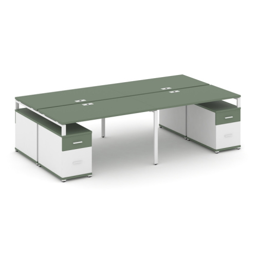 Бенч-система на 4 места с 2 опорными тумбами Concept CN.DRS-332 фото 5 Бенч-система на 4 места с 2 опорными тумбами Concept CN.DRS-332 фото 5