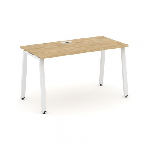 Style Project Стол письменный SN-6A.SP-003 Антрацит/Металл Белый 1380*600*750 фото 22