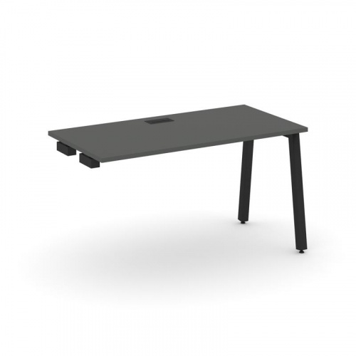 Style Project Стол-приставка к опор. элем. SN-5A.OPRS-014 Дуб Наварра/Металл Белый 1580*700*750 фото 4