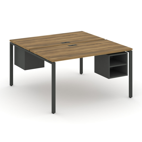 Бенч-система на 2 места с подвесными тумбами Concept CN.DRS-108 Бенч-система на 2 места с подвесными тумбами Concept CN.DRS-108