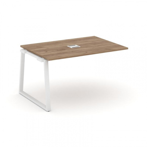 Style Project Проходной наб. элем. перег. стола SN-6T1.NSPRG-002 Акация Лорка/Металл Антрацит/Заглуш фото 11