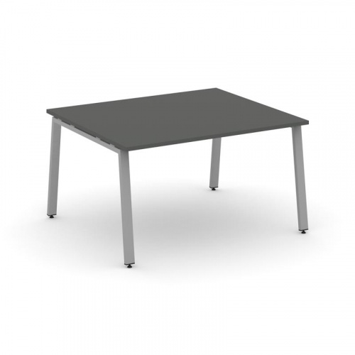 Style Project Стол переговорный SN-6A.SPRG-034.3 Антрацит/Металл Белый 1580*1180*750 фото 6 Style Project Стол переговорный SN-6A.SPRG-034.3 Антрацит/Металл Белый 1580*1180*750 фото 6