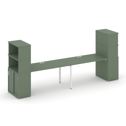 Бенч-система с опорным шкафом-купе Concept CN.ORS-243 Бенч-система с опорным шкафом-купе Concept CN.ORS-243