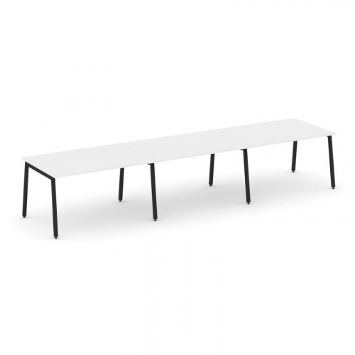 Style Project Стол переговорный SN-4A.SPRG-023.3 Тиквуд Светлый/Металл Антрацит 4410*980*750 фото 5 Style Project Стол переговорный SN-4A.SPRG-023.3 Тиквуд Светлый/Металл Антрацит 4410*980*750 фото 5