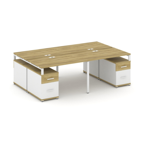 Бенч-система на 4 места с 2 опорными тумбами Concept CN.DRS-330 фото 11 Бенч-система на 4 места с 2 опорными тумбами Concept CN.DRS-330 фото 11