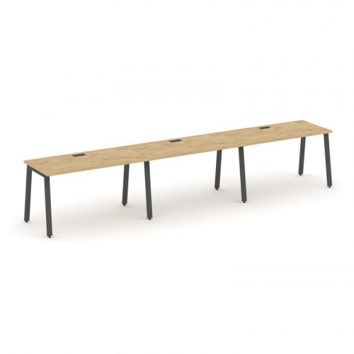 Style Project Рабочая станция 1 сторон. SN-6A.ORS-031 Вяз Благородный/Металл Белый 2940*600*750 фото 27