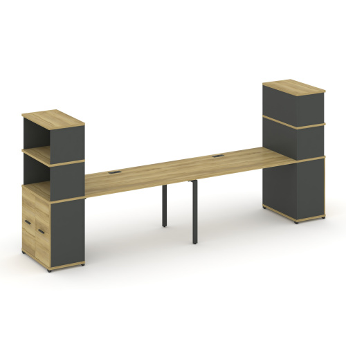 Бенч-система с опорными распашными шкафами Concept CN.ORS-231 фото 4